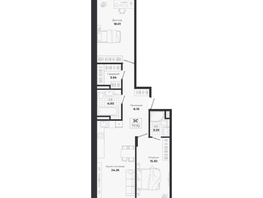 Продается 3-комнатная квартира ЖК Ясный берег, дом 10, бс 8-10, 77.7  м&sup2;, 11430000 рублей