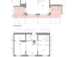 Продается 3-комнатная квартира ЖК Пшеница, дом 4, 112.92  м&sup2;, 13070000 рублей