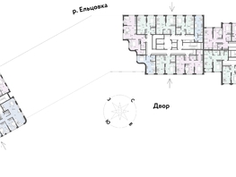 Продается 2-комнатная квартира ЖК Страна.Береговая, 43.99  м&sup2;, 10211765 рублей