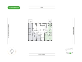 Продается 2-комнатная квартира  Природные кварталы Сибирия, 65  м&sup2;, 8079189 рублей
