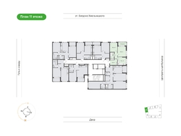 Продается 2-комнатная квартира  Природные кварталы Сибирия, 49  м&sup2;, 6582633 рублей
