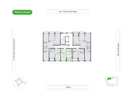 Продается 1-комнатная квартира  Природные кварталы Сибирия, 34.5  м&sup2;, 4548072 рублей