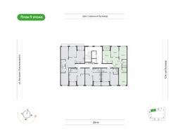 Продается 3-комнатная квартира  Природные кварталы Сибирия, 81.5  м&sup2;, 10232325 рублей