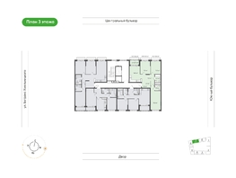 Продается 3-комнатная квартира  Природные кварталы Сибирия, 84  м&sup2;, 10113843 рублей