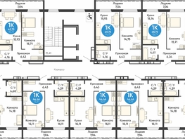 Продается 1-комнатная квартира ЖК Урбан Парк, дом 1, 45.75  м&sup2;, 5892100 рублей
