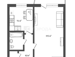 Продается 1-комнатная квартира Родники ул, 38.5  м&sup2;, 4100000 рублей
