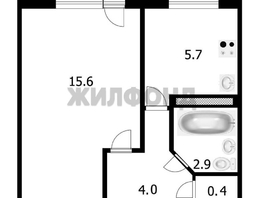 Продается 1-комнатная квартира Палласа ул, 28.6  м&sup2;, 2800000 рублей