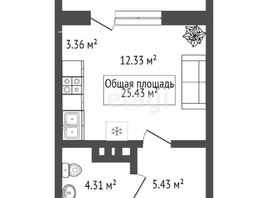 Продается Студия ЖК Сакура парк, дом 1, 30.91  м&sup2;, 8800000 рублей