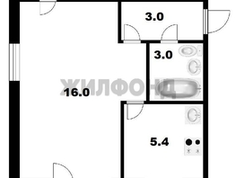 Продается 1-комнатная квартира Молодежи б-р, 31  м&sup2;, 3500000 рублей