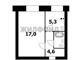Продается 1-комнатная квартира Холодильная ул, 29.9  м&sup2;, 5100000 рублей