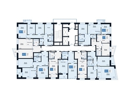 Продается 3-комнатная квартира ЖК Салют, дом 2, 54.82  м&sup2;, 9500000 рублей