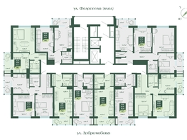 Продается 2-комнатная квартира ЖК Мичурин, 58.52  м&sup2;, 10190000 рублей