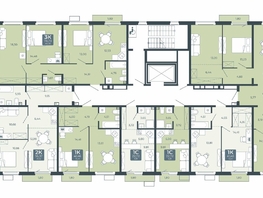 Продается 1-комнатная квартира ЖК Дом в Мичуринском, блок 2, 41.46  м&sup2;, 4224774 рублей