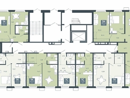 Продается 1-комнатная квартира ЖК Дом в Мичуринском, блок 2, 40.92  м&sup2;, 4097320 рублей