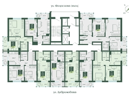 Продается 2-комнатная квартира ЖК Мичурин, 58.68  м&sup2;, 10190000 рублей