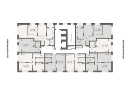 Продается 3-комнатная квартира ЖК Ньютон, корпус 2, 71.36  м&sup2;, 11500000 рублей