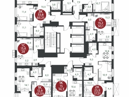 Продается Студия ЖК Скандинавские кварталы, дом 1, 30.1  м&sup2;, 5439500 рублей