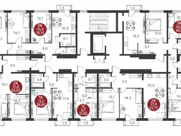 Продается 1-комнатная квартира ЖК Скандинавские кварталы, дом 1, 38.85  м&sup2;, 5531300 рублей