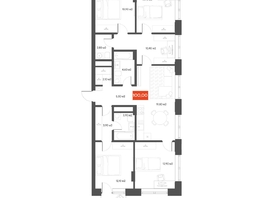 Продается 4-комнатная квартира  Квартал ЩА, 100  м&sup2;, 18190000 рублей