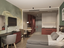 Продается Апартамент АК АЭРОН, секция В, 25.93  м&sup2;, 7190000 рублей