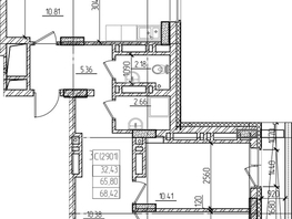 Продается 2-комнатная квартира ЖК Чернышевский, корп 3.3, 65.8  м&sup2;, 13000000 рублей