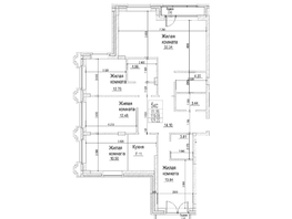 Продается 4-комнатная квартира ЖК Чернышевский, корп 3.3, 119.08  м&sup2;, 25000000 рублей