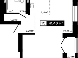 Продается Студия ЖК Платина, 39.22  м&sup2;, 14522000 рублей