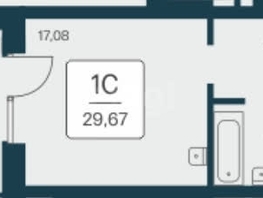 Продается Студия ЖК Расцветай на Красном, дом 11, 26  м&sup2;, 6300000 рублей