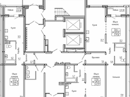 Продается 2-комнатная квартира ЖК Самоцветы, Бирюза дом 1, 71.6  м&sup2;, 6300000 рублей