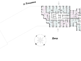 Продается 2-комнатная квартира ЖК Страна.Береговая, 44.21  м&sup2;, 11035294 рублей