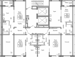 Продается 2-комнатная квартира ЖК Самоцветы, Бирюза дом 1, 71.2  м&sup2;, 7000000 рублей