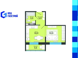 Продается Студия ЖК Чистая Слобода, дом 65, 32.4  м&sup2;, 5030000 рублей