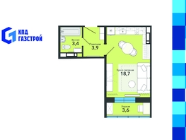 Продается Студия ЖК Чистая Слобода, дом 65, 29.6  м&sup2;, 4470000 рублей