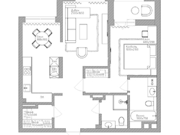 Продается 2-комнатная квартира  Дом Нобель, 64.1  м&sup2;, 14190000 рублей