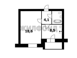 Продается 1-комнатная квартира Адриена Лежена ул, 35  м&sup2;, 5900000 рублей