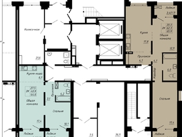 Продается 2-комнатная квартира  Гренландия, Фьорд дом №9, 44.6  м&sup2;, 5400000 рублей
