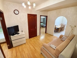Снять трехкомнатную квартиру Дачная ул, 80  м&sup2;, 8300 рублей