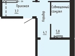 Продается 2-комнатная квартира ЖК Гренландия, Лес дом 6, 68.3  м&sup2;, 7600000 рублей