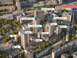Продается 1-комнатная квартира ЖК Расцветай на Красном, дом 11, 38.7  м&sup2;, 8100000 рублей