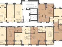 Продается 1-комнатная квартира ЖК Гильдия, 34.1  м&sup2;, 4000000 рублей