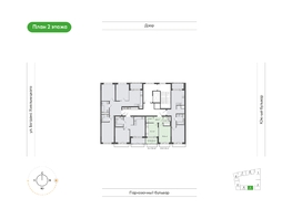 Продается 1-комнатная квартира  Природные кварталы Сибирия, 34.2  м&sup2;, 4516830 рублей