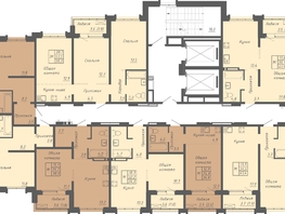 Продается 3-комнатная квартира ЖК Гильдия, 59.3  м&sup2;, 6550000 рублей