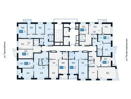 Продается 3-комнатная квартира ЖК Салют, дом 1, 54.6  м&sup2;, 9386000 рублей