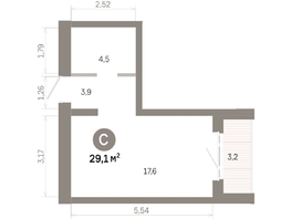 Продается Студия  Квартал Молодость, дом 1, 29.14  м&sup2;, 5240000 рублей