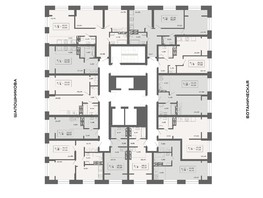 Продается 1-комнатная квартира ЖК Ньютон, корпус 2, 37.16  м², 5840000 рублей