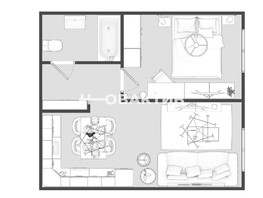 Продается 2-комнатная квартира 3-й микрорайон, 41  м², 5900000 рублей