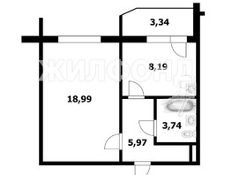 Продается 1-комнатная квартира Рябиновая ул, 36.89  м², 4700000 рублей