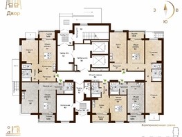 Продается 2-комнатная квартира ЖК Новый горизонт, дом 4, 48.4  м², 4700000 рублей