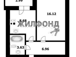 Продается 1-комнатная квартира Романтиков ул, 34.8  м², 4990000 рублей