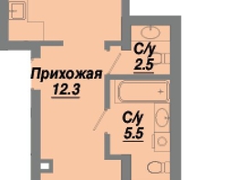 Продается 2-комнатная квартира ЖК Калининский квартал, дом 1, 63.4  м², 10207400 рублей